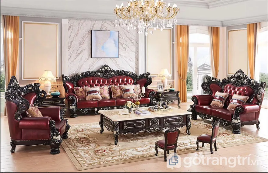 Bí quyết lựa chọn sofa cổ điển phù hợp nhất cho phòng khách
