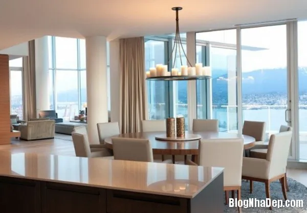 Căn hộ penthouse tối giản tinh tế ở ngoại ô Vancouver, Canada