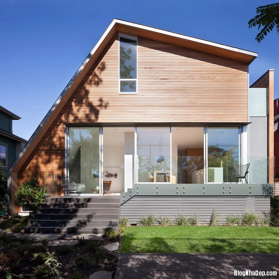 Ngôi nhà hiện đại nằm ở Vancouver, Canada