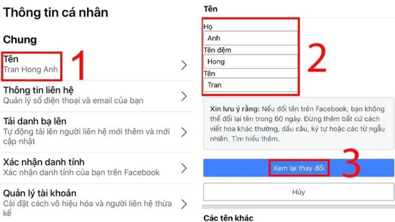 Bật mí cách đổi tên nick Facebook trên máy tính 2024