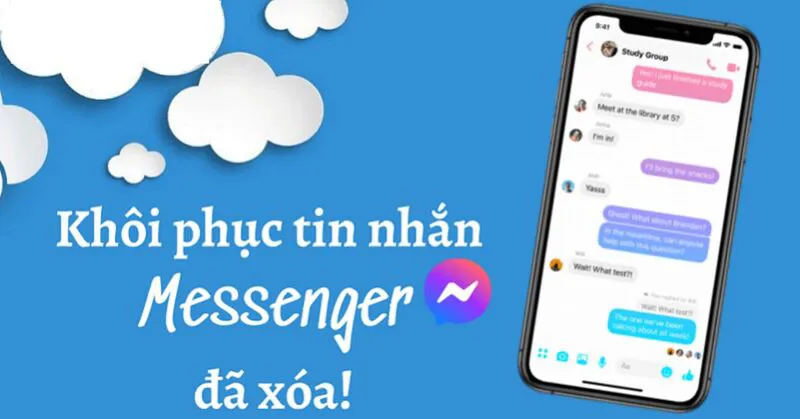 Bật mí cách khôi phục tin nhắn Messenger đã thu hồi cực hiệu quả