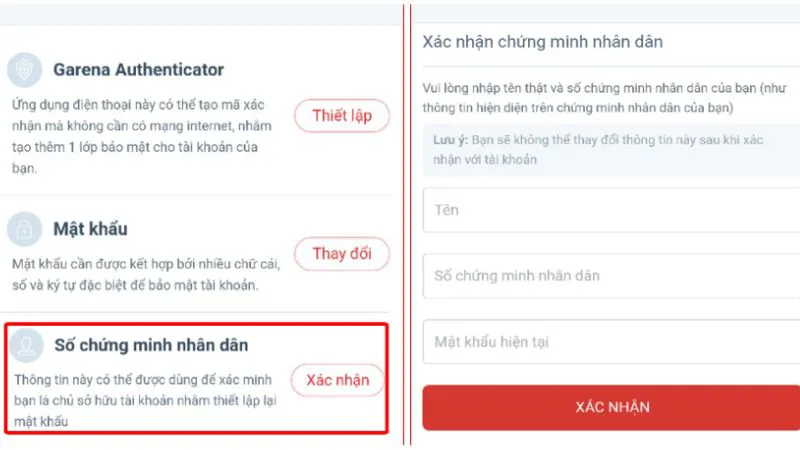 Bật mí cách lấy lại tài khoản Garena bằng CMND hiệu quả nhất