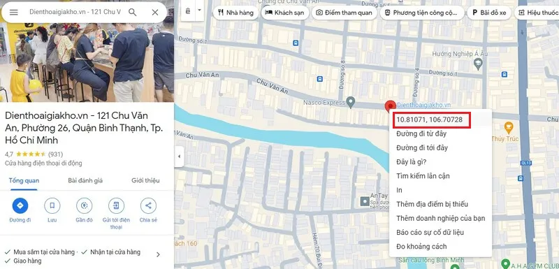Bật mí cách lấy tọa độ trên Google Map chính xác nhất