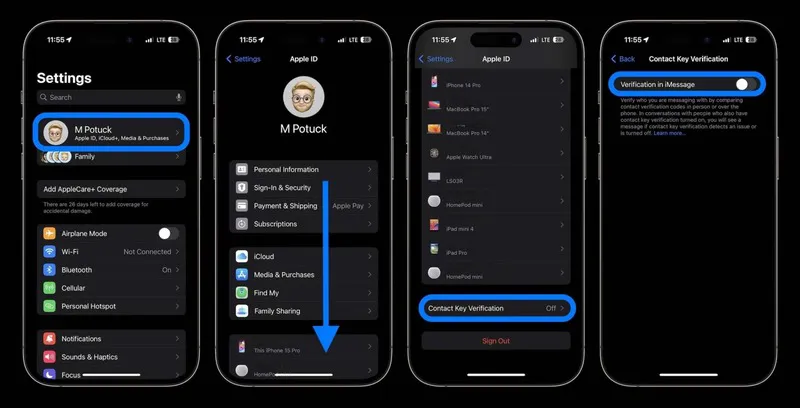 Bật mí cách phát hiện kẻ mạo danh iMessage cực dễ trong iOS 17.2