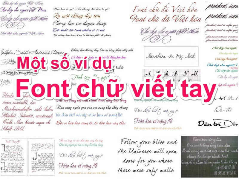 Bật mí cách tự tạo font chữ viết tay tiếng Việt cực dễ dàng