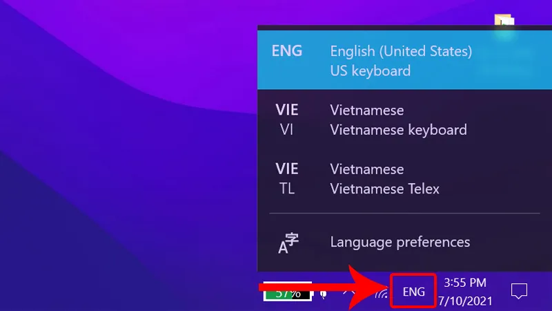 Cách chuyển bàn phím sang tiếng Việt trên máy tính đơn giản nhất