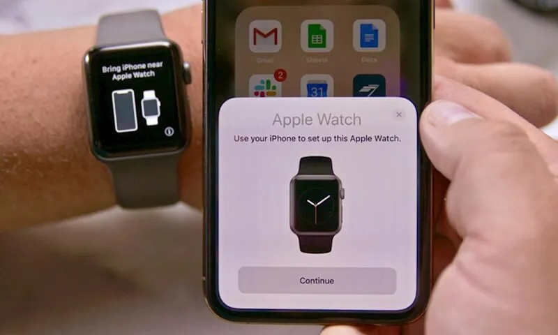 Cách ghép đôi Apple Watch cũ với iPhone mới chỉ qua vài bước