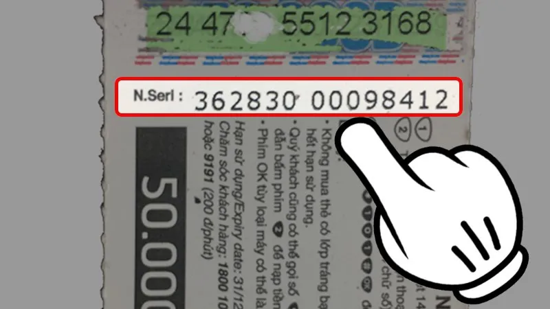 Cách lấy lại mã thẻ cào Viettel bằng số Seri khi bị mất hiệu quả