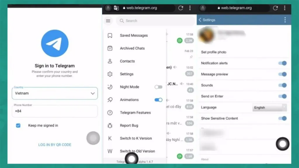Cách mở chặn hiển thị nhóm chat Telegram trên iPhone cực dễ