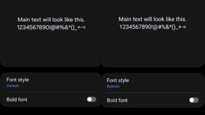 Hướng dẫn cách đổi font chữ trên One UI 6.0 dễ dàng nhất