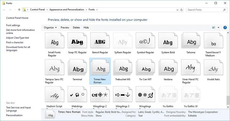 Hướng dẫn cách đổi phông chữ trên máy tính đơn giản nhất