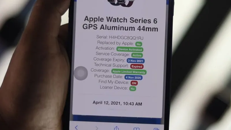 Hướng dẫn cách kiểm tra Apple Watch Seri mấy đơn giản nhất