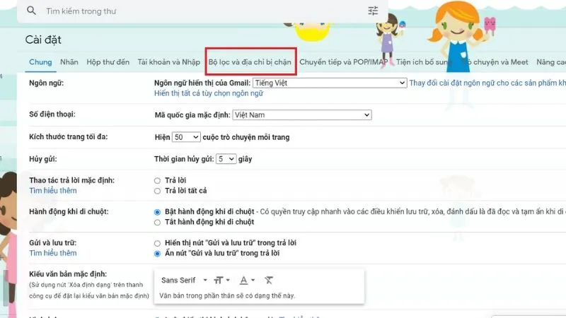 Hướng dẫn chặn hộp thư spam trong Gmail trên điện thoại đơn giản