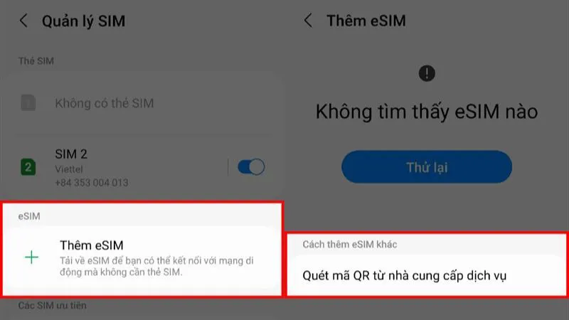 Hướng dẫn chi tiết cách cài eSIM trên Samsung cực đơn giản