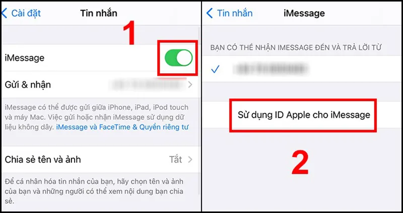 Hướng dẫn chi tiết cách cài iMessage cho iPhone dễ dàng chỉ qua vài bước