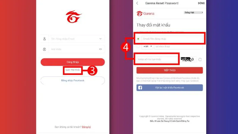 Hướng dẫn chi tiết cách đổi mật khẩu Garena trên điện thoại, máy tính an toàn nhất