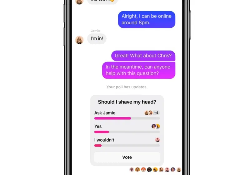 Hướng dẫn chi tiết cách tạo bình chọn trên Messenger đơn giản