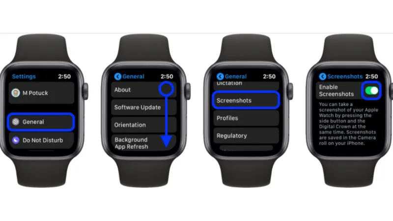 Hướng dẫn chụp màn hình Apple Watch chỉ qua vài thao tác đơn giản