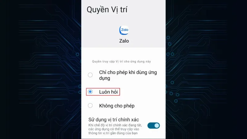 Hướng dẫn khắc phục Zalo không có tìm quanh đây hiệu quả nhất