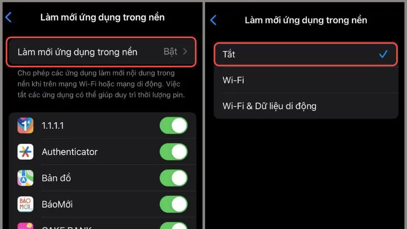 Nguyên nhân iPhone tự tụt pin khi không sử dụng, cách khắc phục