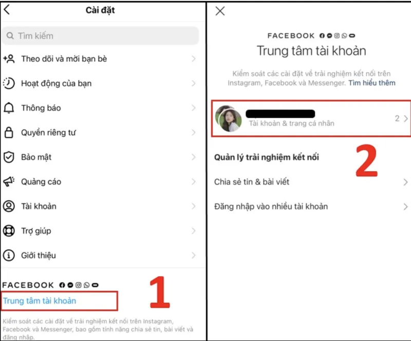 Tuyệt chiêu cách hủy liên kết Instagram với Facebook chỉ trong vài bước